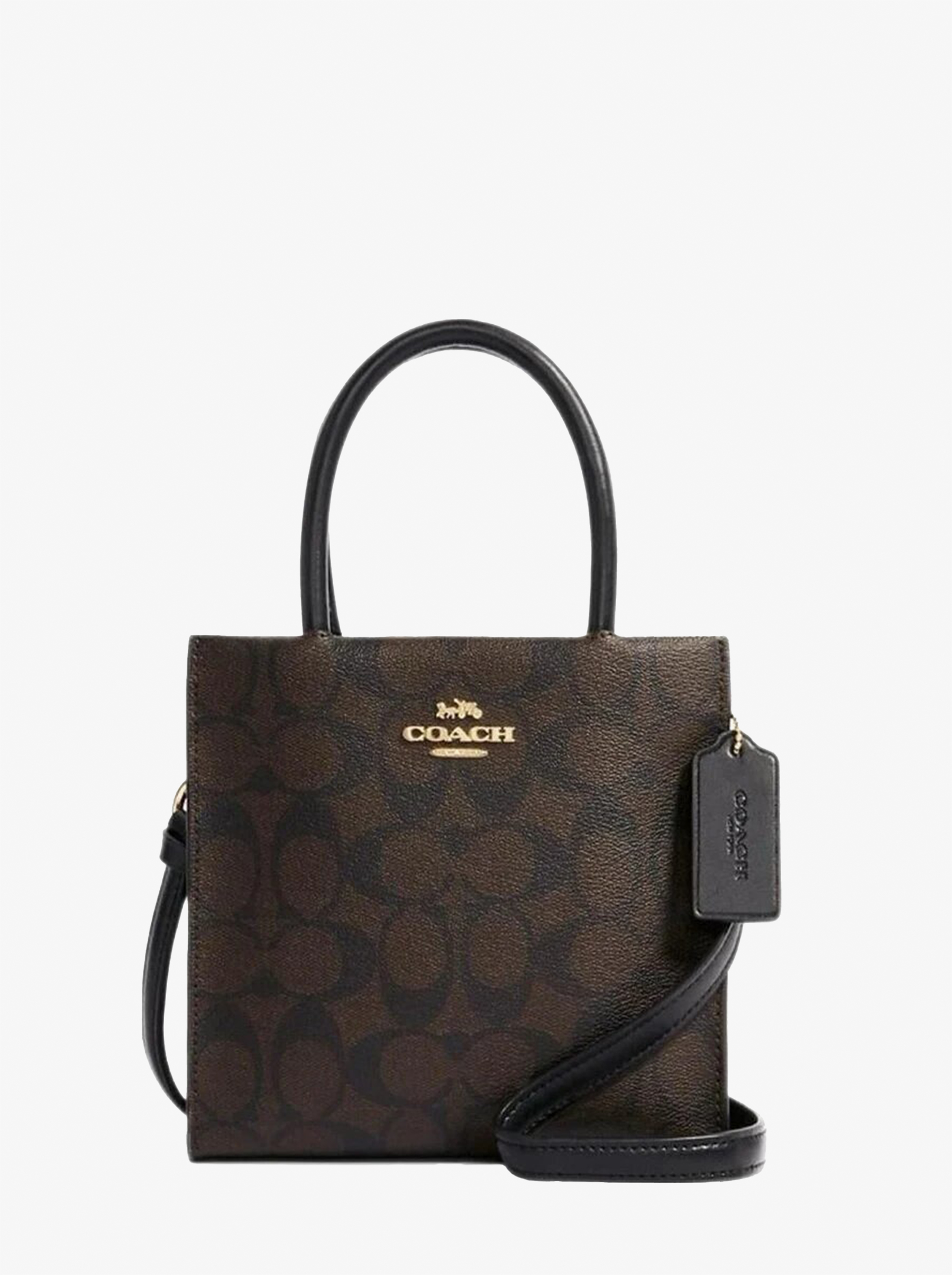 Сумка COACH Mini Cally Crossbody C5693-2 In Signature Canvas Small